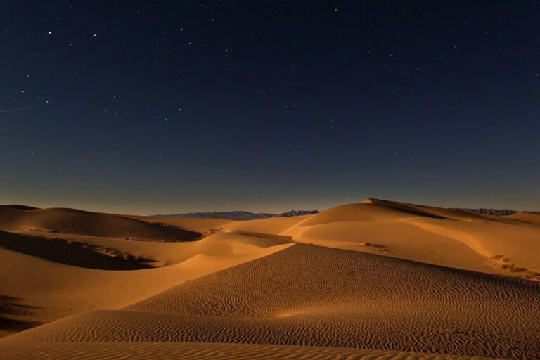 Perché nel deserto di notte fa freddo?
